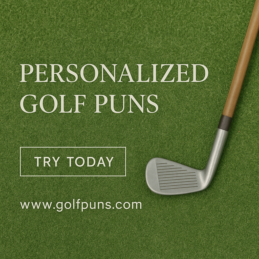 Personalized Golf Puns - Try Today